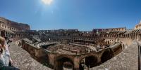 Panorama intérieur de Colisée