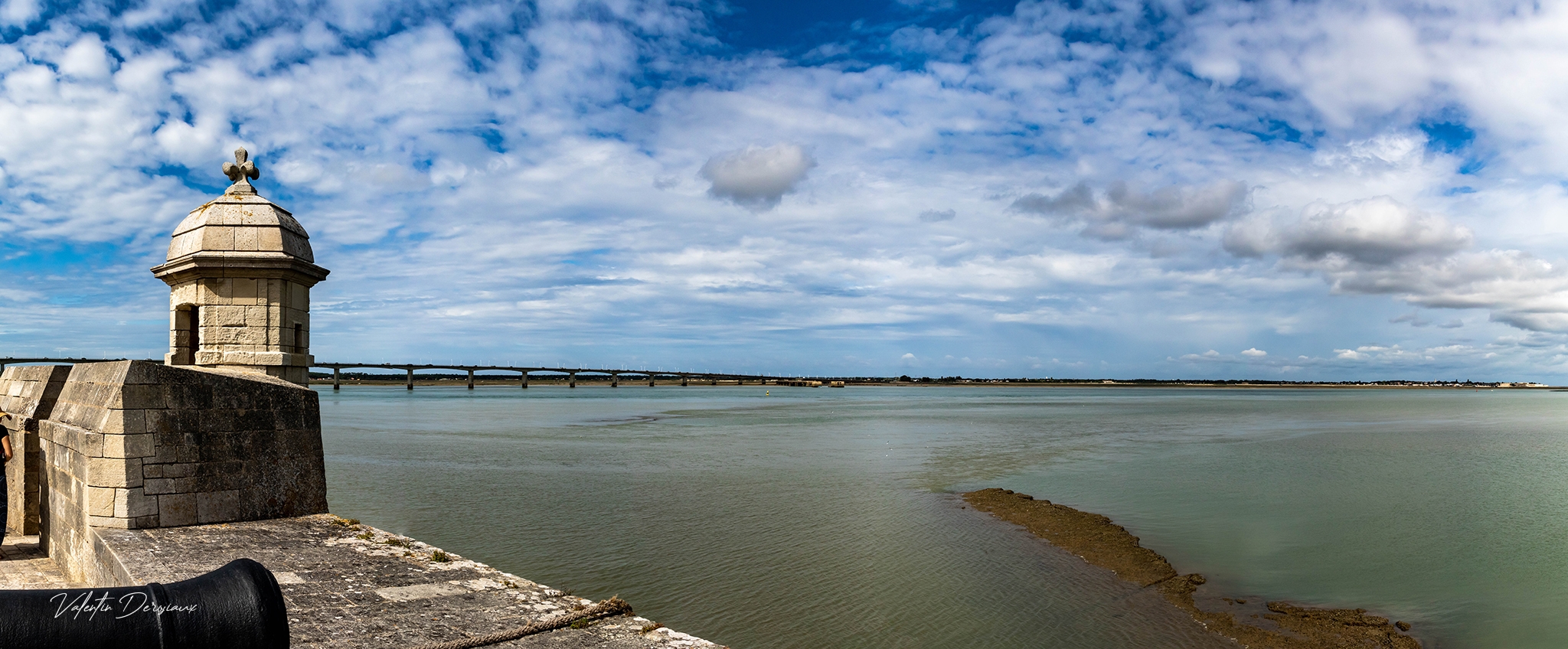 Panorama vu du mur d'enceinte